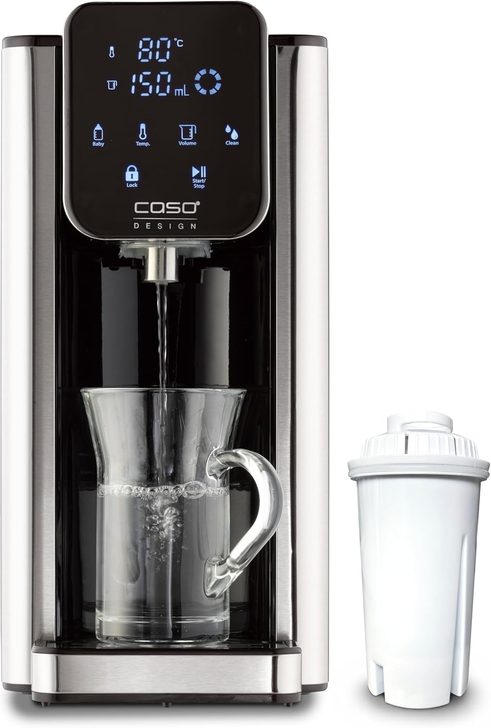 Distributeur d&rsquo;eau chaude Caso HW660 : rapidité et précision