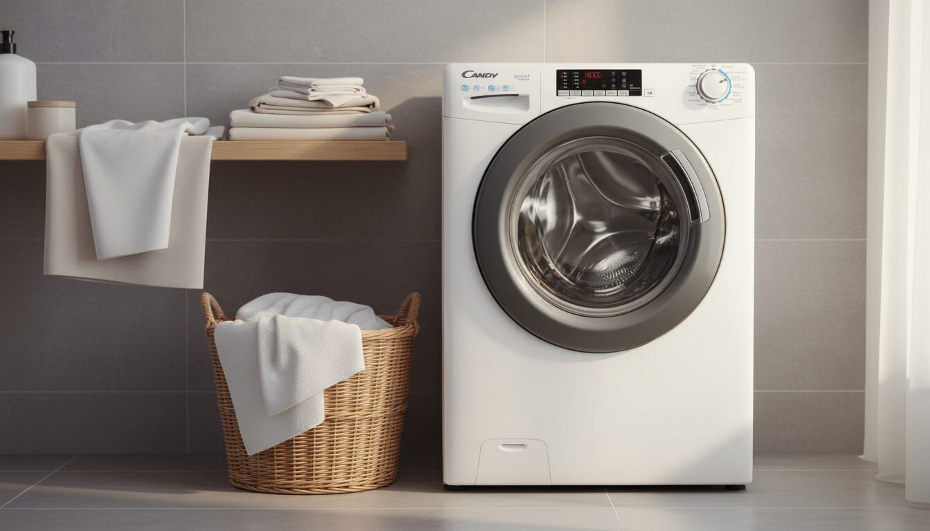 Lave-linge Candy CSS1410TWMRE-FR : avis complet